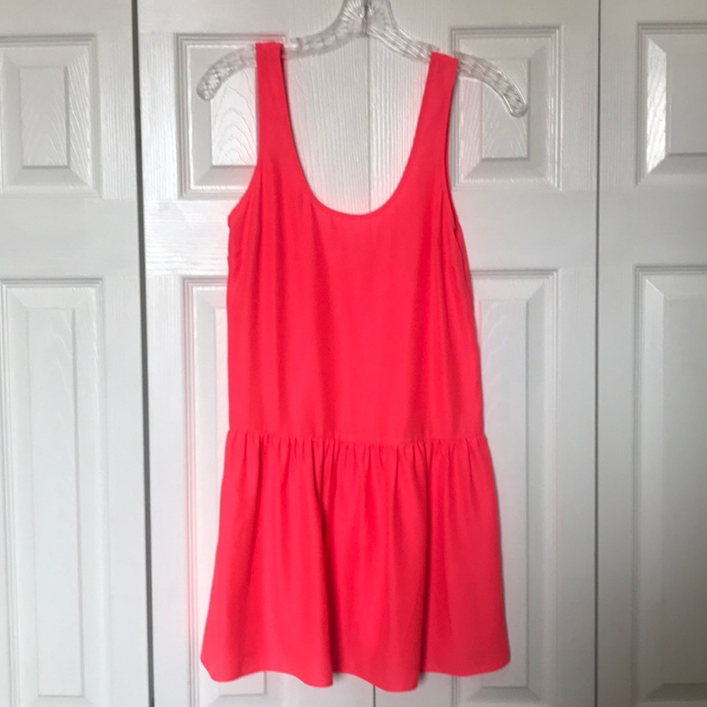 Chic Hot Pink/Melon Dress by Silence + Noise